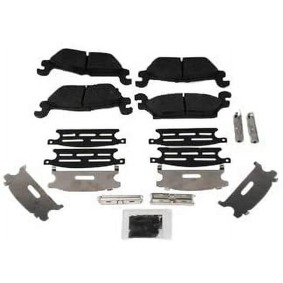 Disc Brake Pad Set - 1710976 Fits select: 2006-2010 HUMMER H3, 2009-2010 HUMMER H3T