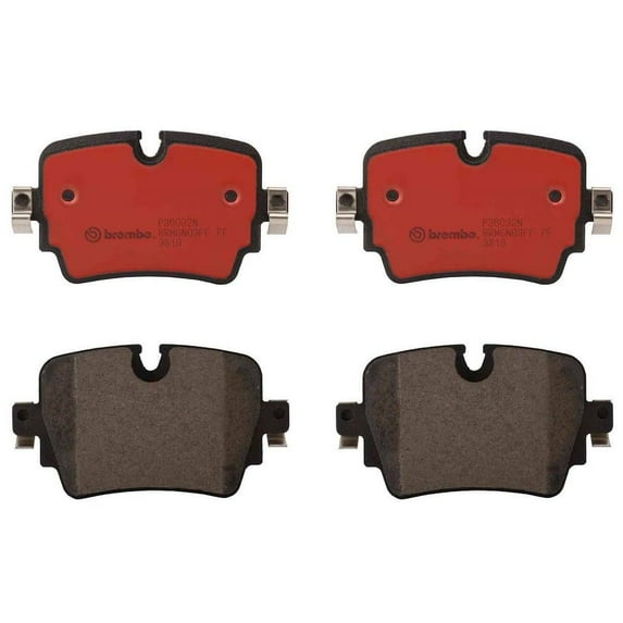 Brembo OE P36032N Premium Rear Brake Pads for Jaguar F-Type and XJ (2014-2018)
