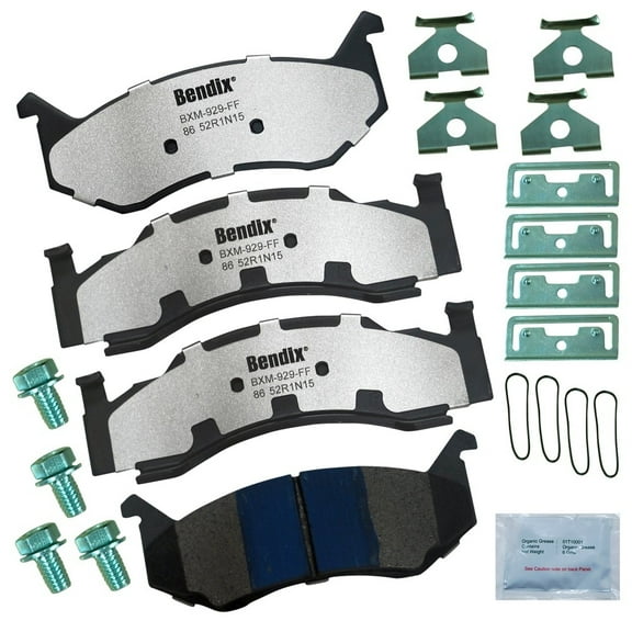 Disc Brake Pad Set Fits select: 1974-1993 DODGE W-SERIES, 1973-1993 DODGE D-SERIES
