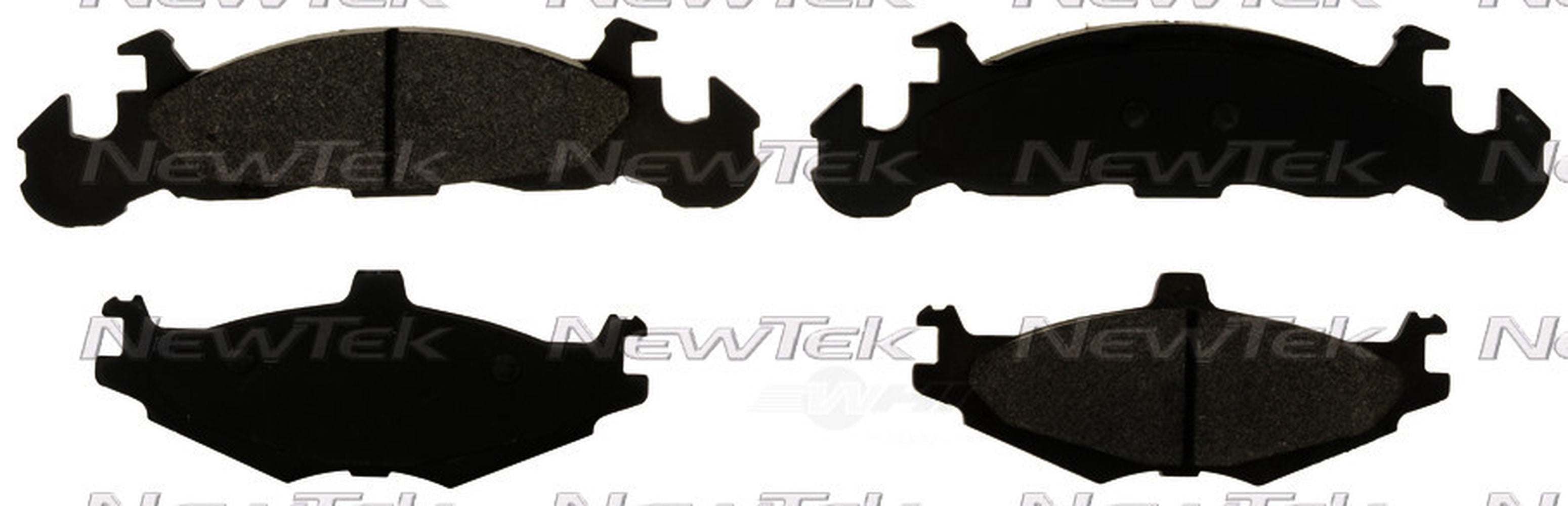 Disc Brake Pad Set Fits select: 1984-1988 CHRYSLER LEBARON, 1988-1989 DODGE ARIES