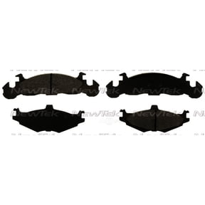 Disc Brake Pad Set Fits select: 1984-1988 CHRYSLER LEBARON, 1988-1989 DODGE ARIES