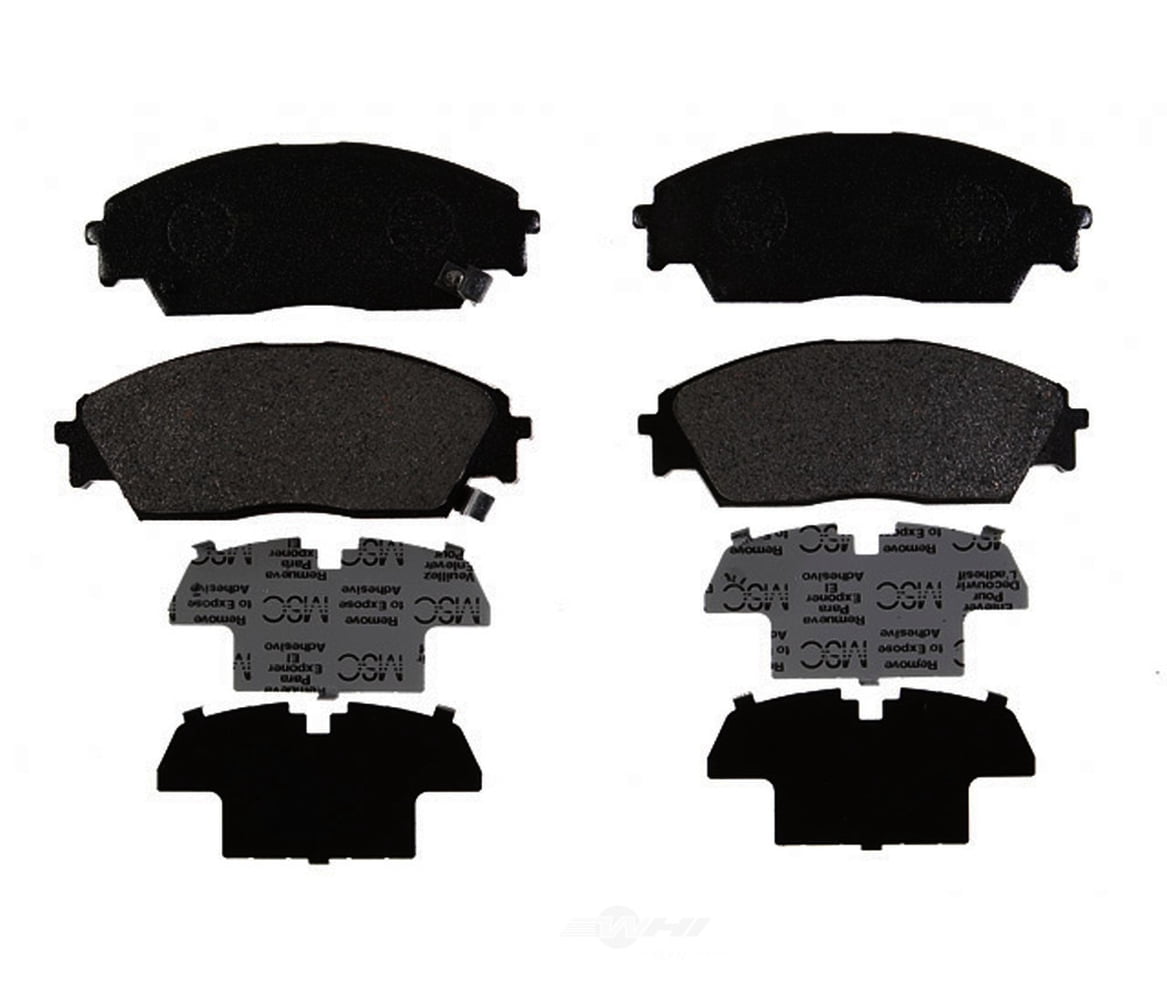 Disc Brake Pad Set Fits select: 1988-1991 HONDA CIVIC, 1988-1990 HONDA PRELUDE 2.0S