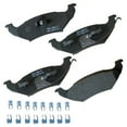 thumbnail image 1 of Disc Brake Pad Set Fits select: 1990-1995 LINCOLN TOWN CAR, 1990-1992 FORD CROWN VICTORIA, 1 of 4