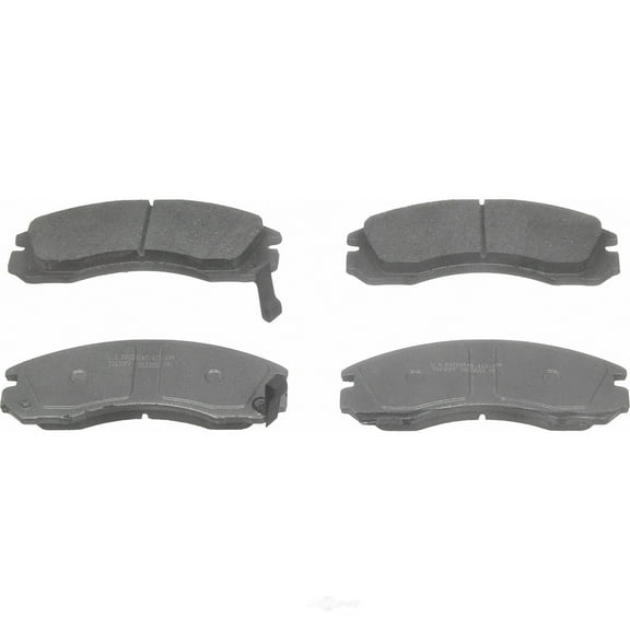 Disc Brake Pad Set Fits select: 1992-2004 MITSUBISHI MONTERO, 1993-2000 MITSUBISHI ECLIPSE