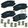 thumbnail image 1 of Disc Brake Pad Set Fits select: 1993-2000 MITSUBISHI MIRAGE, 1992 DODGE COLT, 1 of 5