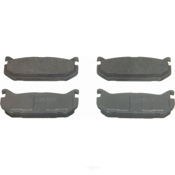 Disc Brake Pad Set Fits select: 1993-2002 MAZDA 626, 1993-1997 FORD PROBE