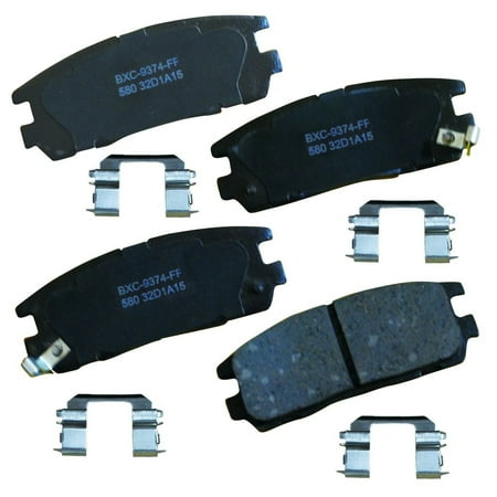 Disc Brake Pad Set Fits select: 1993-2004 ISUZU RODEO, 1994-2002 HONDA PASSPORT