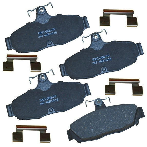 Disc Brake Pad Set Fits select: 1993 FORD MUSTANG, 1989-1992 FORD TAURUS