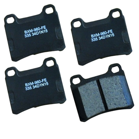 Disc Brake Pad Set Fits select: 1994-1996 MERCEDES-BENZ C, 1995 MERCEDES-BENZ E