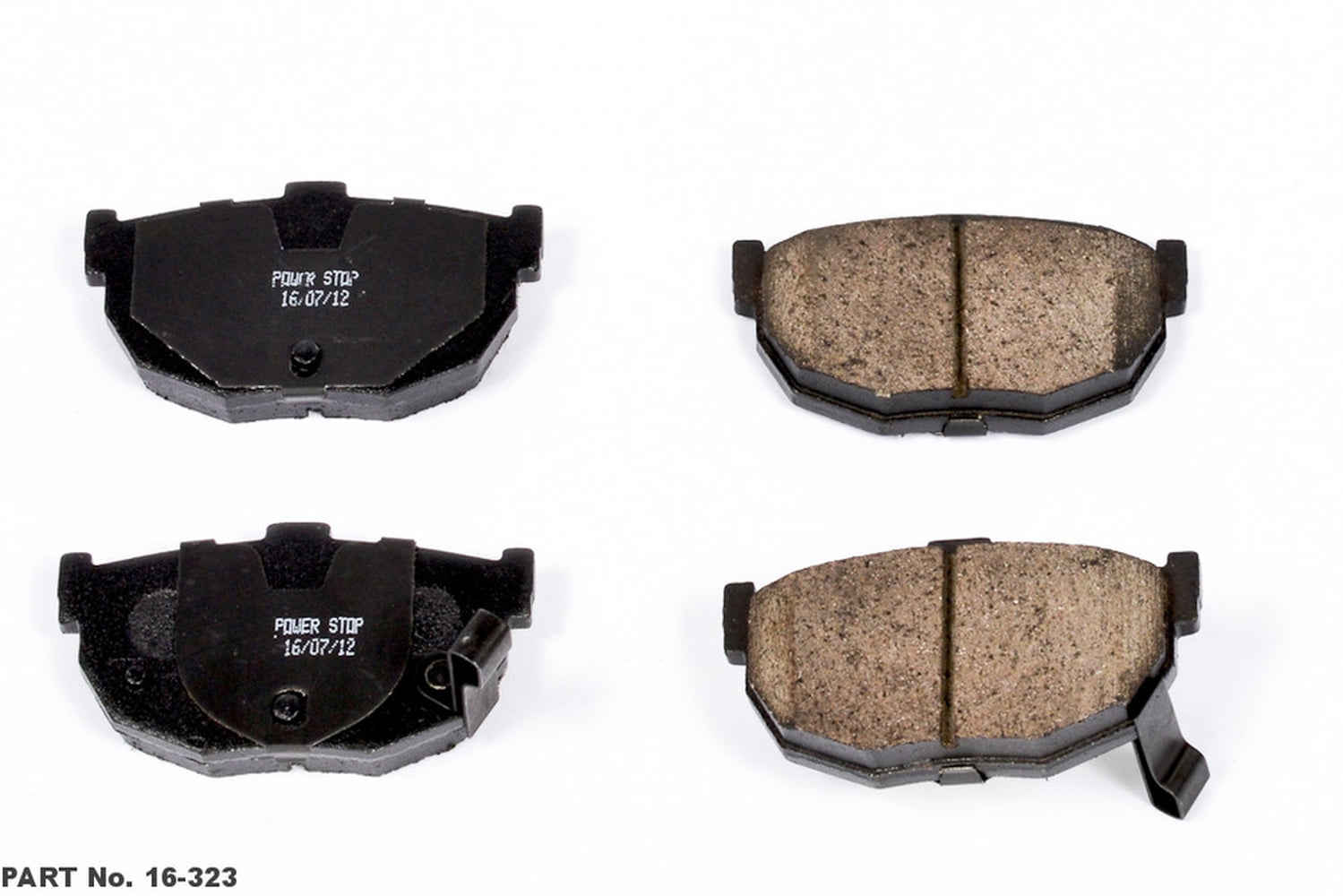 Disc Brake Pad Set Fits select: 1994-2006 HYUNDAI ELANTRA, 2006-2009 KIA SPECTRA