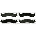 thumbnail image 1 of Disc Brake Pad Set Fits select: 1995-1997 FORD F350, 1995-2007 FORD ECONOLINE, 1 of 4