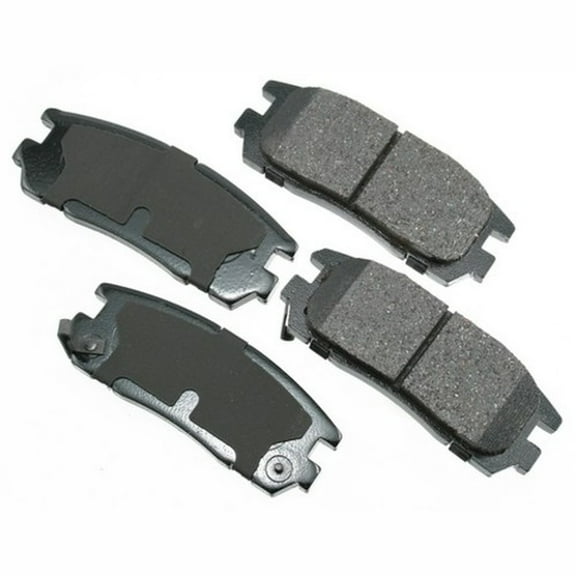 Disc Brake Pad Set Fits select: 1995-2004 ISUZU RODEO, 1992-2002 ISUZU TROOPER