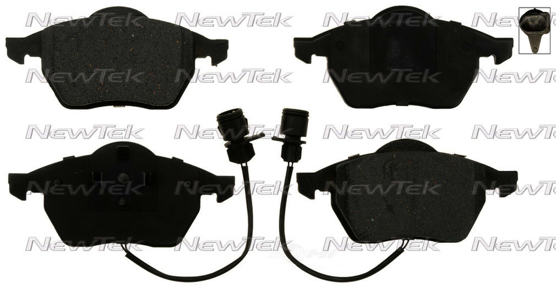 Disc Brake Pad Set Fits select: 1996-2000 AUDI A4, 1995-1999 AUDI A6