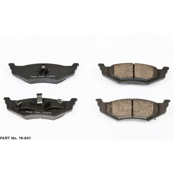 Disc Brake Pad Set Fits select: 1996-2006 CHRYSLER SEBRING, 2001-2003 CHRYSLER INTREPID