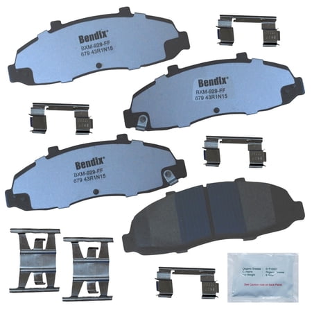 Disc Brake Pad Set Fits select: 1997-1999,2002-2003 FORD F150