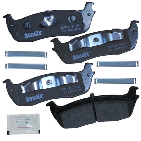 Disc Brake Pad Set Fits select: 1997-2003 FORD F150, 1997-1999 FORD F250