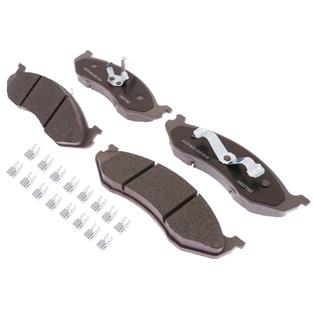 Disc Brake Pad Set Fits select: 1997-2006 JEEP WRANGLER / TJ, 1990-1995 JEEP WRANGLER / YJ