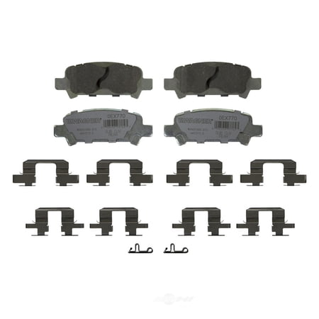 Disc Brake Pad Set Fits select: 1998-2003 SUBARU FORESTER, 2000-2009 SUBARU LEGACY