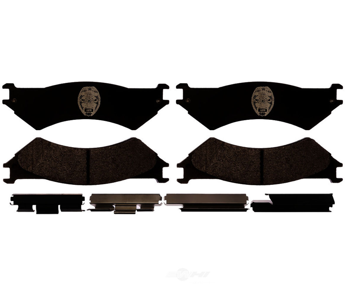Disc Brake Pad Set Fits select: 1998-2007 FORD ECONOLINE