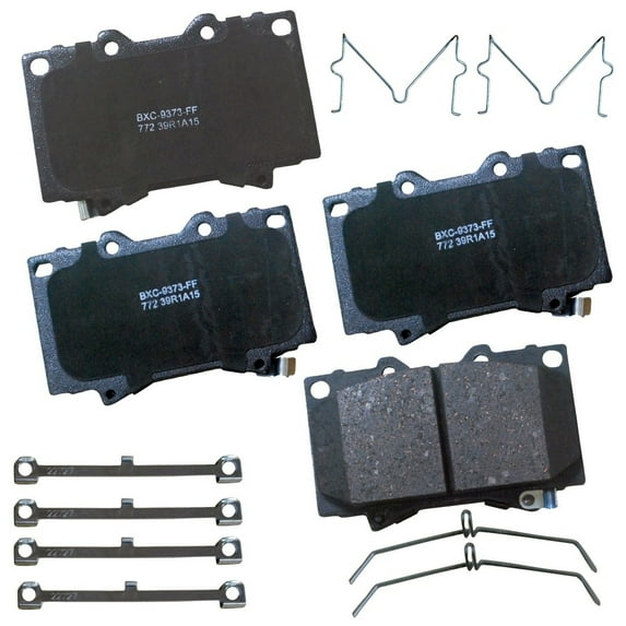 Disc Brake Pad Set Fits select: 1998-2007 TOYOTA LAND CRUISER, 1998-2006 LEXUS LX