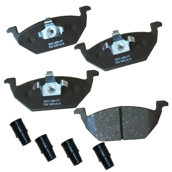 Disc Brake Pad Set Fits select: 1999-2005,2011-2012 VOLKSWAGEN JETTA