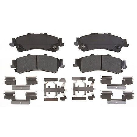 Disc Brake Pad Set Fits select: 1999-2007 CHEVROLET SILVERADO, 1999-2007 GMC NEW SIERRA