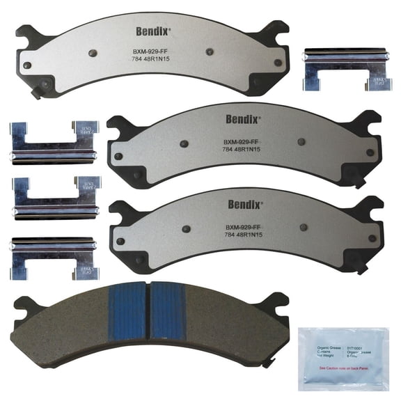Disc Brake Pad Set Fits select: 1999-2010 CHEVROLET SILVERADO, 1999-2007 GMC NEW SIERRA