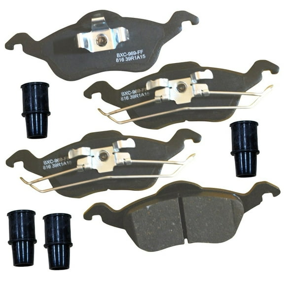 Disc Brake Pad Set Fits select: 2000-2001 FORD FOCUS, 2003 FORD FOCUS SE/SE SPORT/ZTW