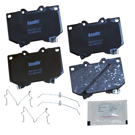 Disc Brake Pad Set Fits select: 2000-2003 TOYOTA TUNDRA, 2001-2007 TOYOTA SEQUOIA