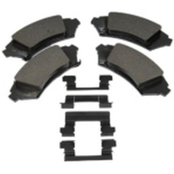 Disc Brake Pad Set Fits select: 2000-2005 CHEVROLET IMPALA, 2000-2005 BUICK LESABRE