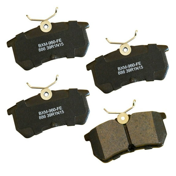 Disc Brake Pad Set Fits select: 2000-2007 FORD FOCUS, 2014 FORD FIESTA