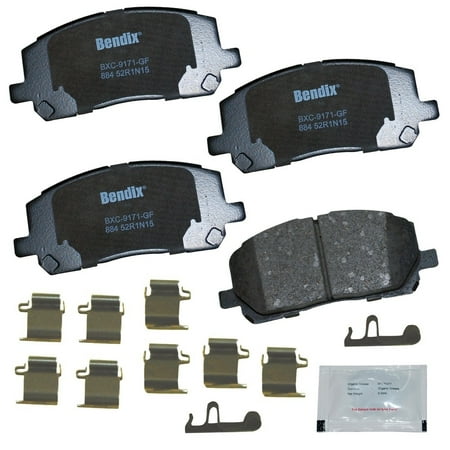 Disc Brake Pad Set Fits select: 2001-2005 TOYOTA HIGHLANDER, 2006 TOYOTA HIGHLANDER LIMITED