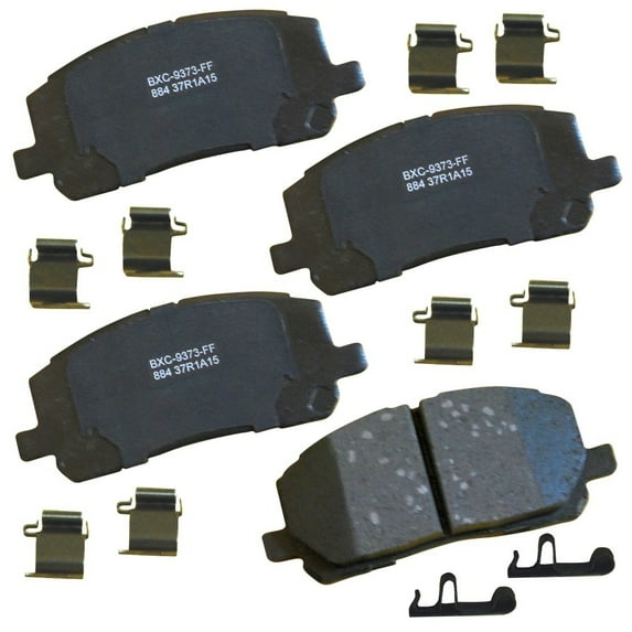 Disc Brake Pad Set Fits select: 2001-2005 TOYOTA HIGHLANDER, 2006 TOYOTA HIGHLANDER LIMITED