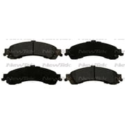 NewTek Automotive Multilayer Shimmed Galaxy Ceramic Brake Pads With Hardware Kits for CHEVROLET, GMC, CADILLAC