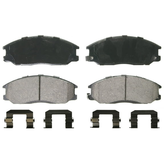 Disc Brake Pad Set Fits select: 2001-2006 HYUNDAI SANTA FE, 2002-2004 KIA SEDONA