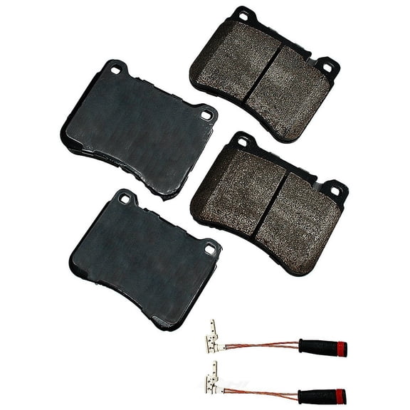 Disc Brake Pad Set Fits select: 2001-2007 MERCEDES-BENZ C, 2006-2009 MERCEDES-BENZ CLK
