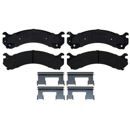 Disc Brake Pad Set Fits select: 2001-2010 CHEVROLET SILVERADO, 2001-2007 GMC NEW SIERRA