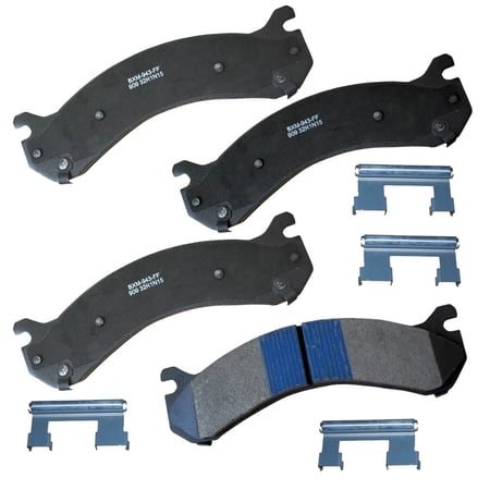 Disc Brake Pad Set Fits select: 2001-2010 CHEVROLET SILVERADO, 2001-2007 GMC NEW SIERRA