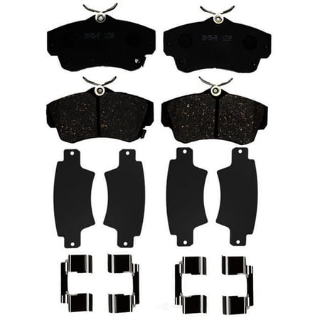 Disc Brake Pad Set Fits select: 2001-2010 CHRYSLER PT CRUISER, 2003-2005 DODGE NEON SRT-4