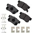 thumbnail image 1 of Disc Brake Pad Set Fits select: 2002-2004 HONDA CR-V, 2003-2011 HONDA ELEMENT, 1 of 5