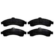 Disc Brake Pad Set Fits select 2002-2005 CHEVROLET TRAILBLAZER, 2002-2005 GMC ENVOY