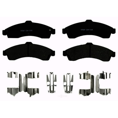 Disc Brake Pad Set Fits select: 2002-2005 CHEVROLET TRAILBLAZER, 2002-2005 GMC ENVOY
