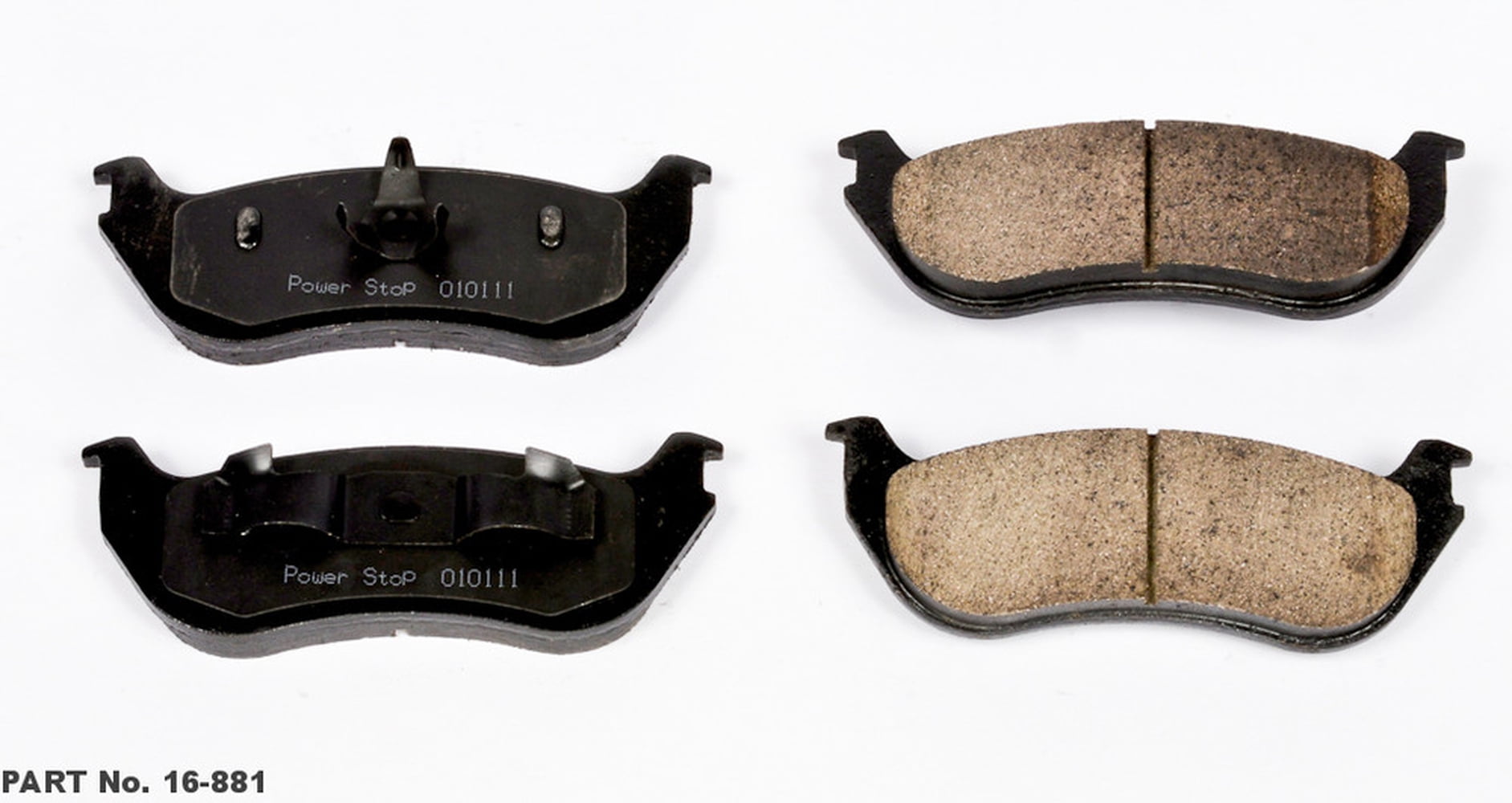 Disc Brake Pad Set Fits select: 2002-2005 FORD EXPLORER, 1996-2002 MERCURY GRAND MARQUIS