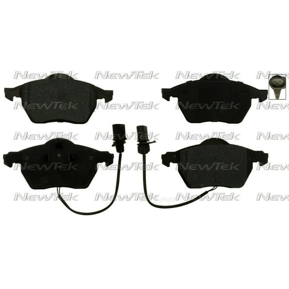 Disc Brake Pad Set Fits select: 2002-2005 VOLKSWAGEN PASSAT, 2000-2006 AUDI A4