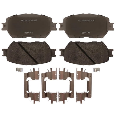 Disc Brake Pad Set Fits select: 2002-2006 TOYOTA CAMRY, 2009-2010 LEXUS IS