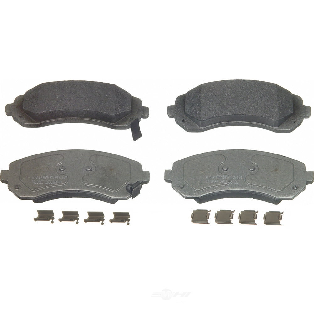 Disc Brake Pad Set Fits select: 2002-2007 BUICK RENDEZVOUS, 2002-2004 CHEVROLET VENTURE