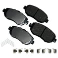 thumbnail image 1 of Disc Brake Pad Set Fits select: 2002-2010 LEXUS SC, 2001-2005 LEXUS IS, 1 of 2
