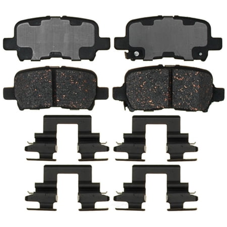 Disc Brake Pad Set Fits select: 2003-2008 HONDA PILOT, 2002-2004 HONDA ODYSSEY