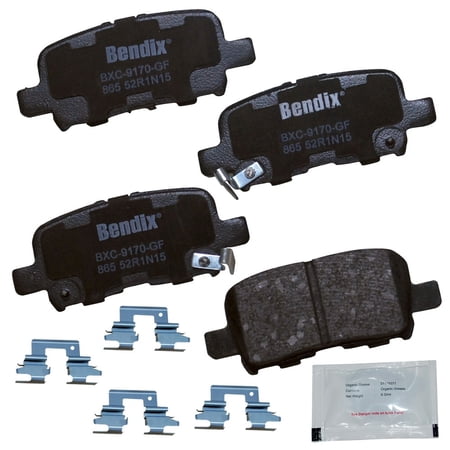 Disc Brake Pad Set Fits select: 2003-2008 HONDA PILOT, 2002-2004 HONDA ODYSSEY