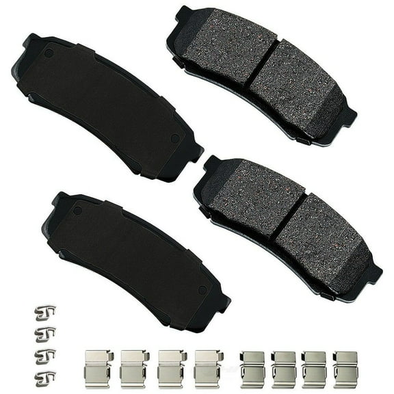 Disc Brake Pad Set Fits select: 2003-2023 TOYOTA 4RUNNER, 2007-2014 TOYOTA FJ CRUISER